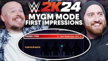 WWE2K24 MyGM Mode First Impressions & Gameplay   New Features!