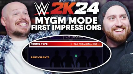 WWE2K24 MyGM Mode First Impressions & Gameplay + New Features!