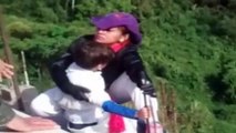 Razones por las cuales madre se lanza con su hijo de un puente en Colombia