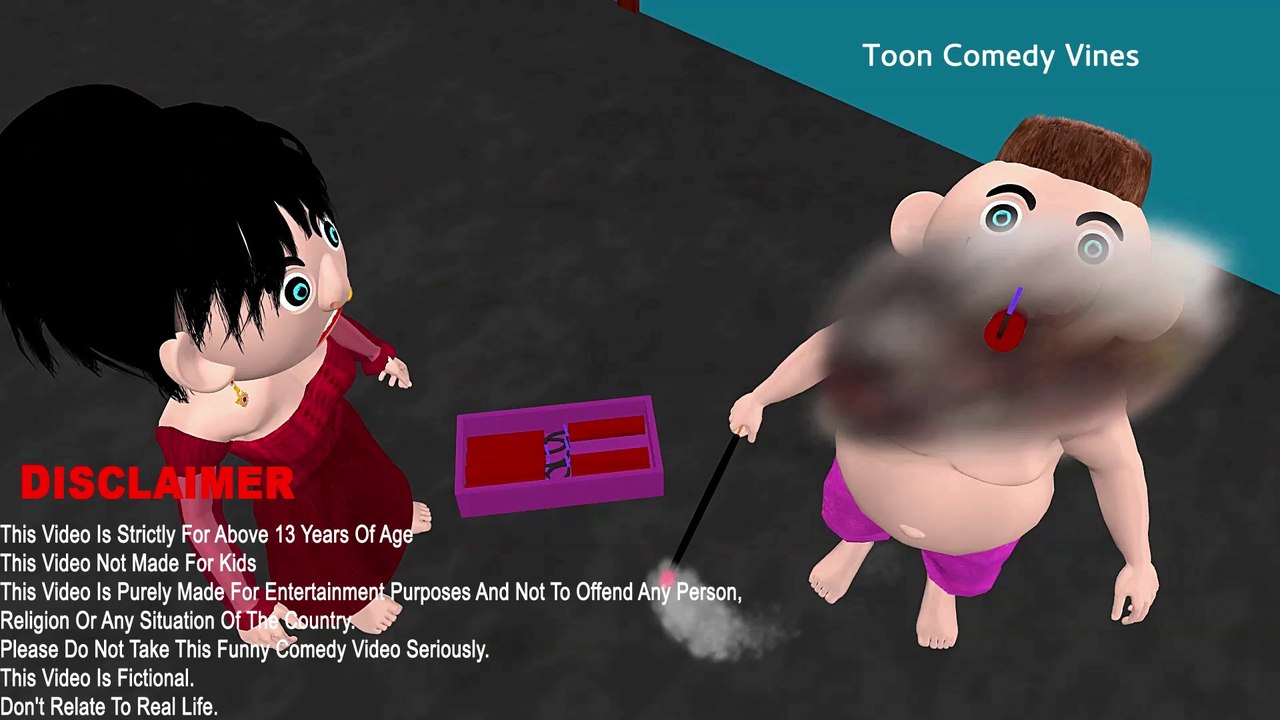 चिन्टू के पटाखे | diwali wala cartoon | pagal beta | desi comedy video | cs bisht vines | joke of