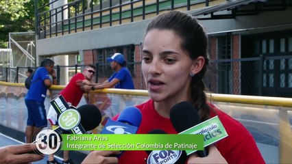 06-12-17 Patinadores colombianos felices de competir en Medellin en el Open Sudamericano