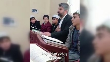 HÜDA PAR'lı Dinç medrese talebeleriyle buluştu!