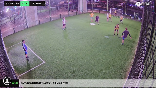 But de Hugo Kennedy - GAVILANES