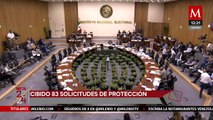 INE ha recibido 83 solicitudes de protección para candidaturas, 74 ya han sido aprobadas