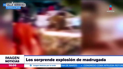 Se registra fuerte explosión en el fraccionamiento “Los Fresnos” de Tamaulipas