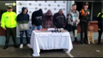 Tres menores de edad y dos adultos fueron aprehendidos en Rionegro