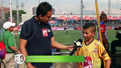 18-01-18 Triste pero feliz esta Pablo Hoyos quien comanda tabla de goleadores de Ponyfutbol