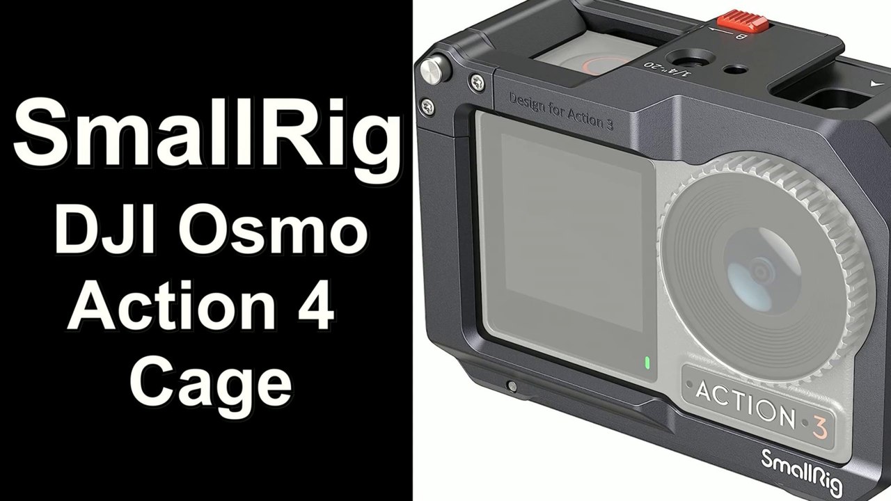 Unboxing And Review Of The SmallRig Cage For DJI Osmo Action 4 And Action 3: Is It Worth It?