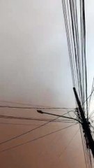 Tempestade de areia atinge MS e faz temperatura despencar