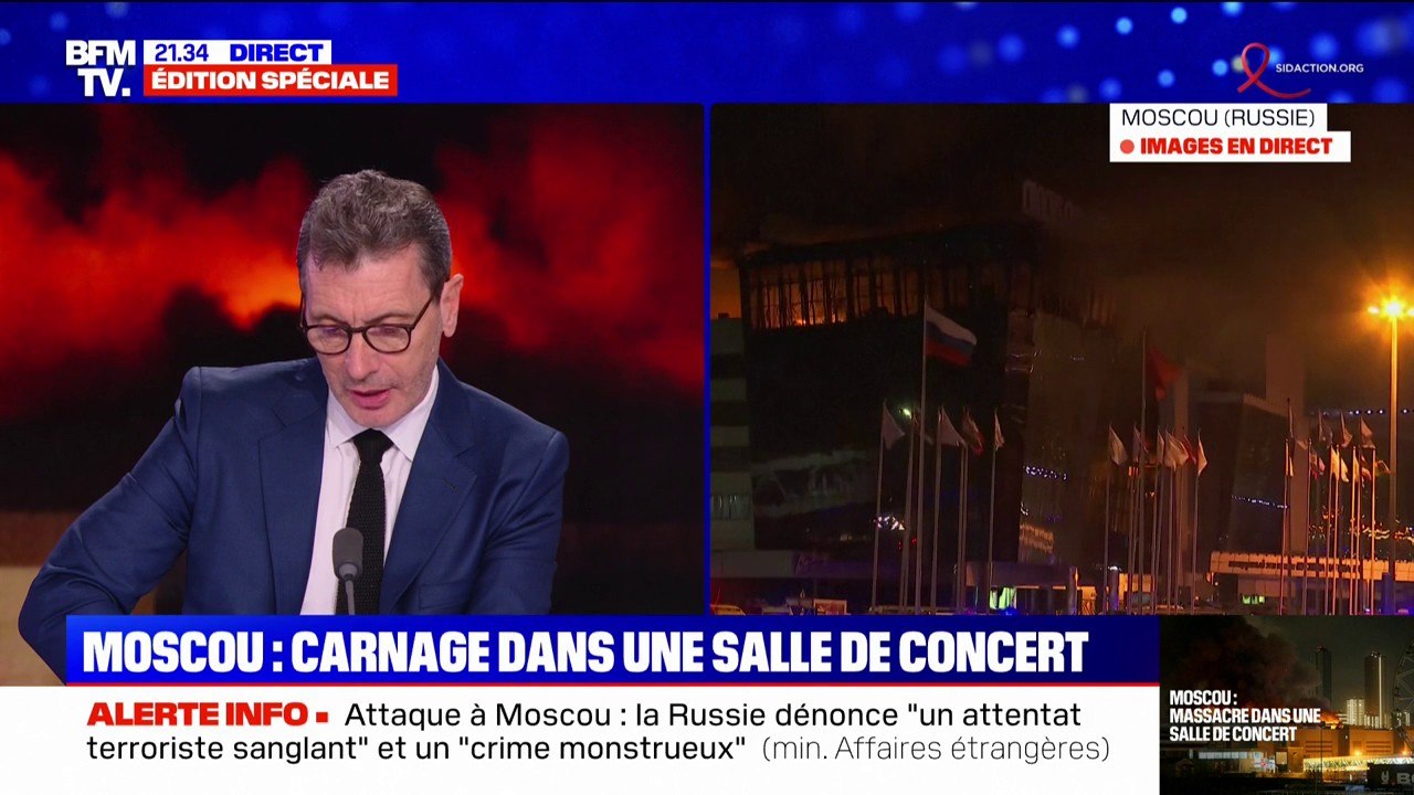 Fusillade à Moscou: le quai d'Orsay déplore des "images terribles" et dénonce "des actes odieux"
