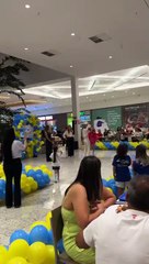 Evento de conscientização sobre a síndrome de down no Shopping Palladium é um sucesso