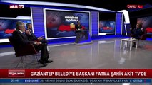 Gaziantep Büyükşehir Belediye Başkanı Fatma Şahin Akit TV'de belediyecilik dersi verdi