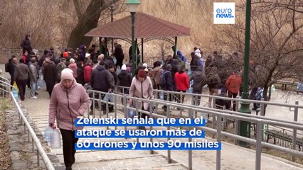 Al menos cinco muertos y graves daños materiales tras el ataque ruso a la central de Dnipro