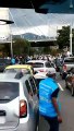 21-08-21 Por manifestaciones hay movilidad reducida en el Puente de la 4 Sur