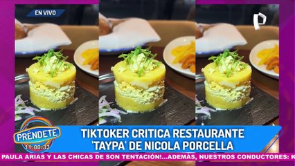 Nicola Porcella sirve ceviche con PIEDRAS: Tiktoker mexicano critica restaurante de ex chico reality