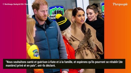 "Nous espérons que..." Meghan et Harry s'expriment après la vidéo de Kate Middleton, leur message très succinct