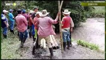 grandes afectaciones por las lluvias en Dabeiba