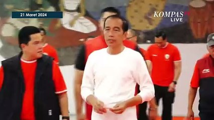 Kata Jokowi soal Laga Indonesia vs Vietnam hingga Akui Sudah Ucapkan Selamat ke Prabowo
