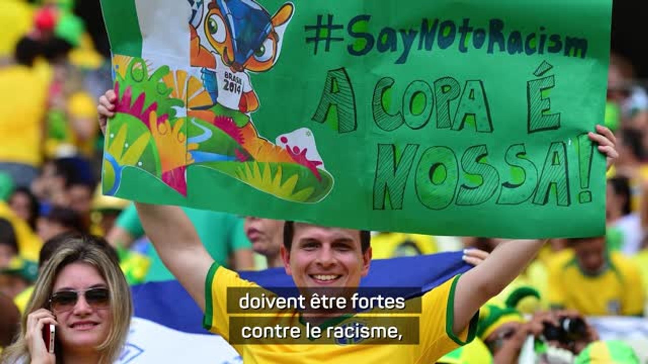 Brésil - Danilo salue le mouvement "Brésil contre le racisme"