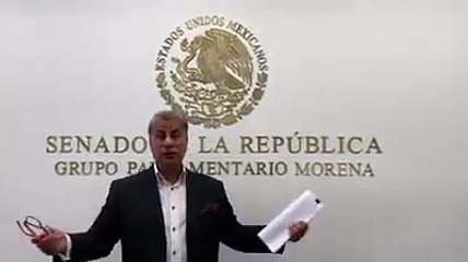 Скачать видео: Alejandro Rojas Díaz Durán, coordinador de senadores por MORENA, habla sobre el agua en BC