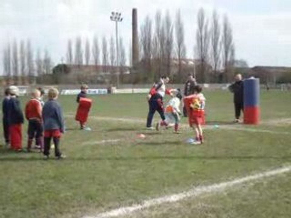 entrainement de rugby