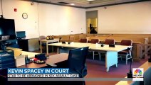 Kevin Spacey aparece en corte para responder por las acusaciones de abuso sexual