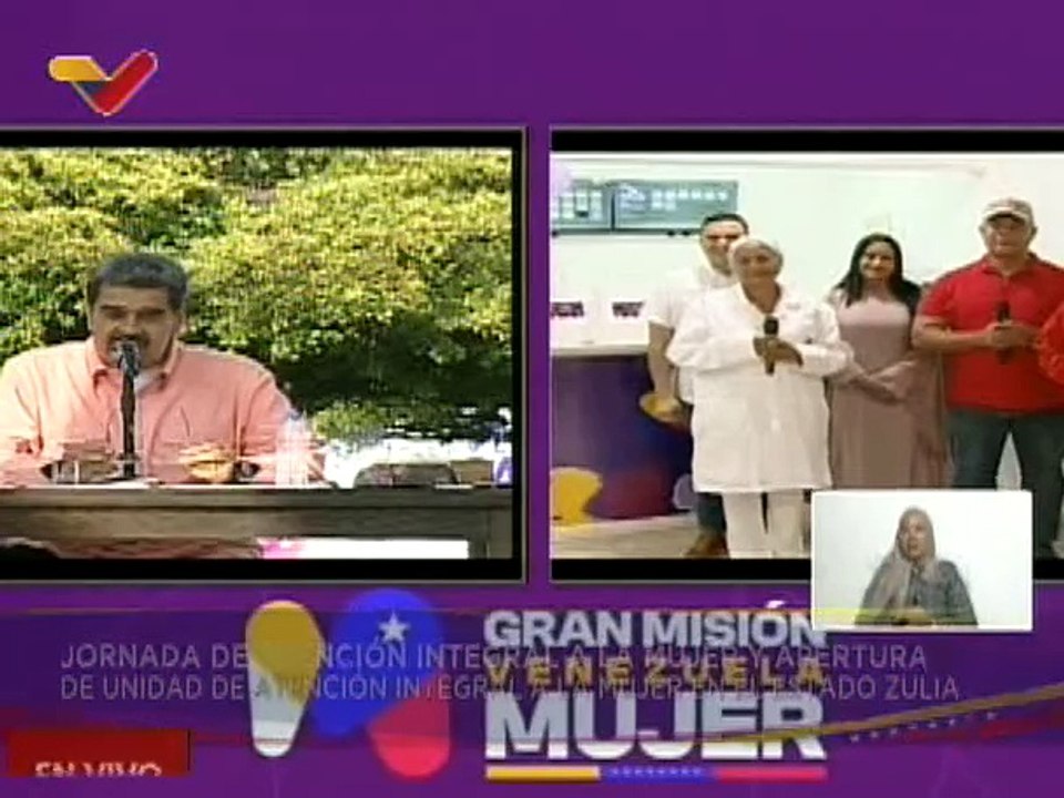Vpdta. Delcy Rodríguez "Las mujeres somos un ejército de ángeles  que Dios mando para cuidarlo"