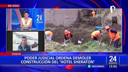 Valorizado en 40 millones de dólares: ordenan demoler construcción del hotel Sheraton en Cusco