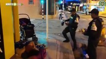 Policías repartieron comida a personas en condición de calle en Turbo