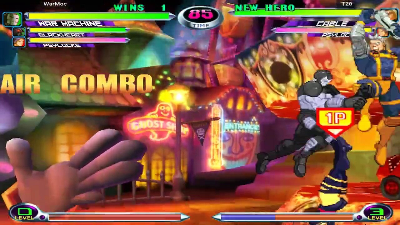 Marvel vs. Capcom 2 New Age of Heroes WarMoc  vs T20