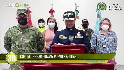 Por ladrones capturaron a tres hombres y una mujer en Urabá