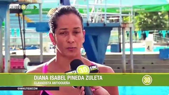 16-05-19 Diana Pineda, ficha clave de Antioquia para buscar plazas a competencias internacionales en clavados