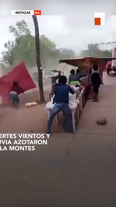 Fuertes vientos y lluvias azotaron el municipio de Villa Montes