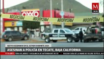 Asesinan a un policía en Tecate, Baja California