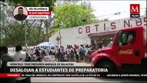 En Veracruz, desalojan a estudiantes de CBTIS por presunta amenaza de balacera