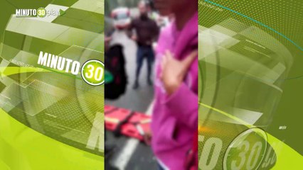 En llamas quedó una moto en el Suroeste, antioqueño, el motociclista murió