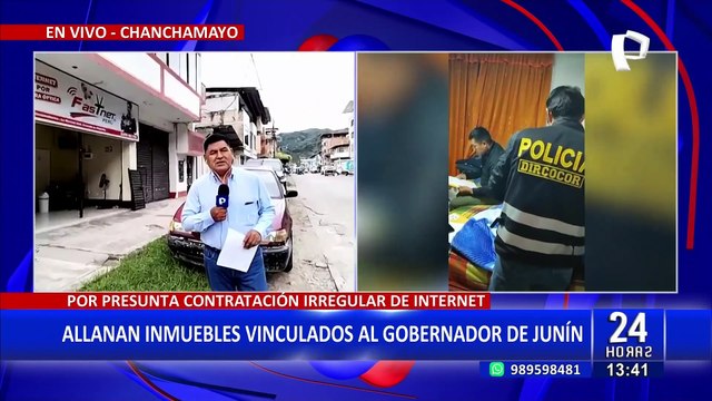 Gobierno de Junín: incautan más de 80 mil soles en allanamiento por presuntas contrataciones irregulares