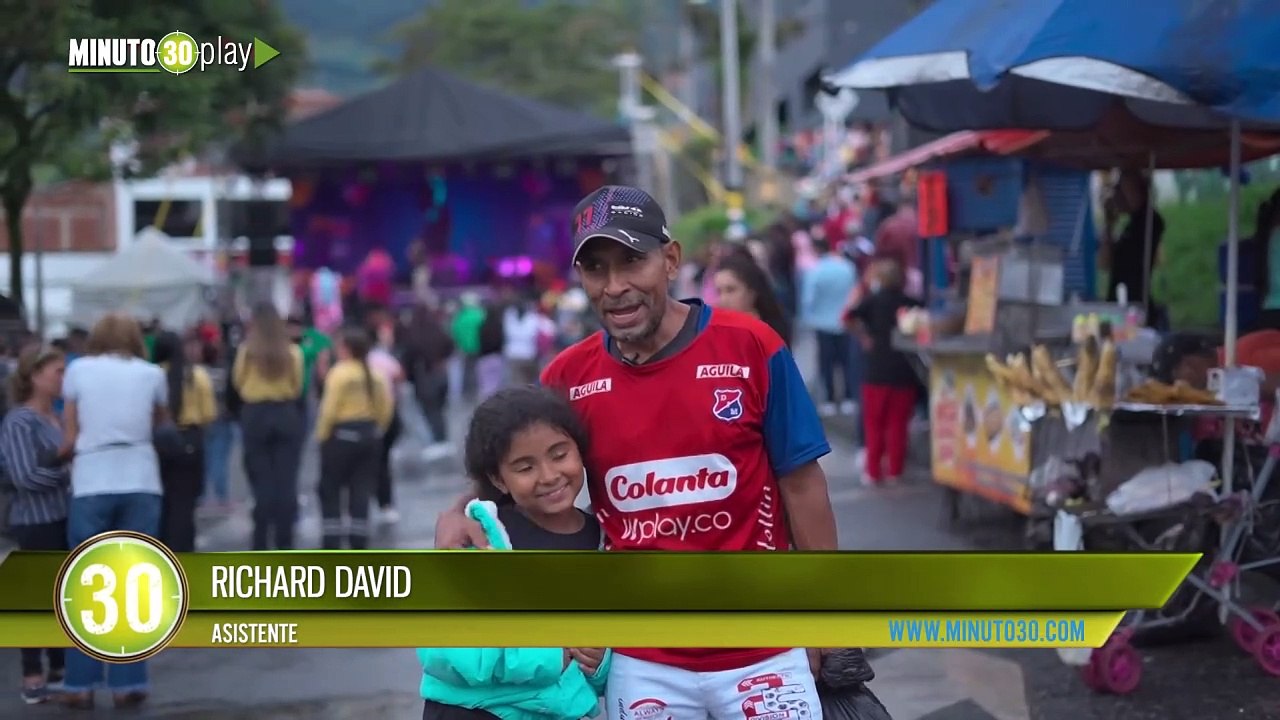 Así viven la Feria de las Flores Santa Elena San Antonio de Prado y San Cristóbal