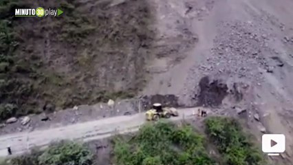 El drama que viven familiares de tres personas atrapadas en el derrumbe de la vía Uramita-Dabeiba