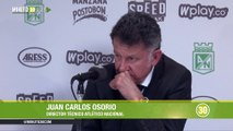 14-06-19 Le genera presión a Juan Carlos Osorio la confianza que tienen en él los hinchas y la prensa