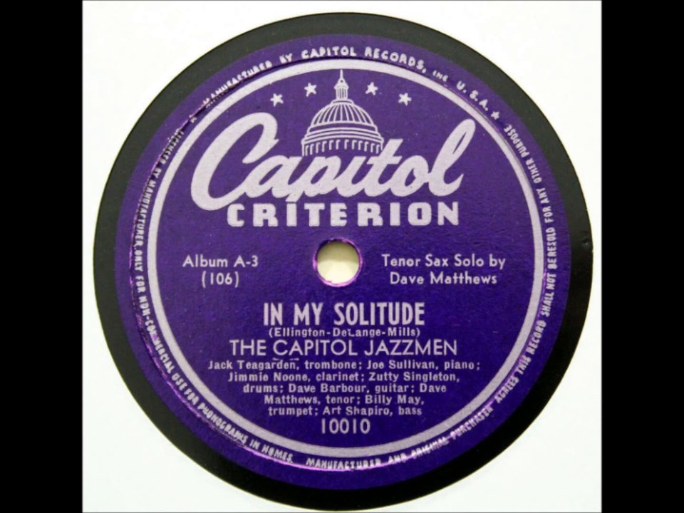 Duke Ellington - In My Solitude (1934)