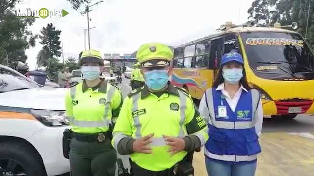 Seccional de Tránsito y Transporte Antioquia desplegó 400 uniformados para Semana Santa