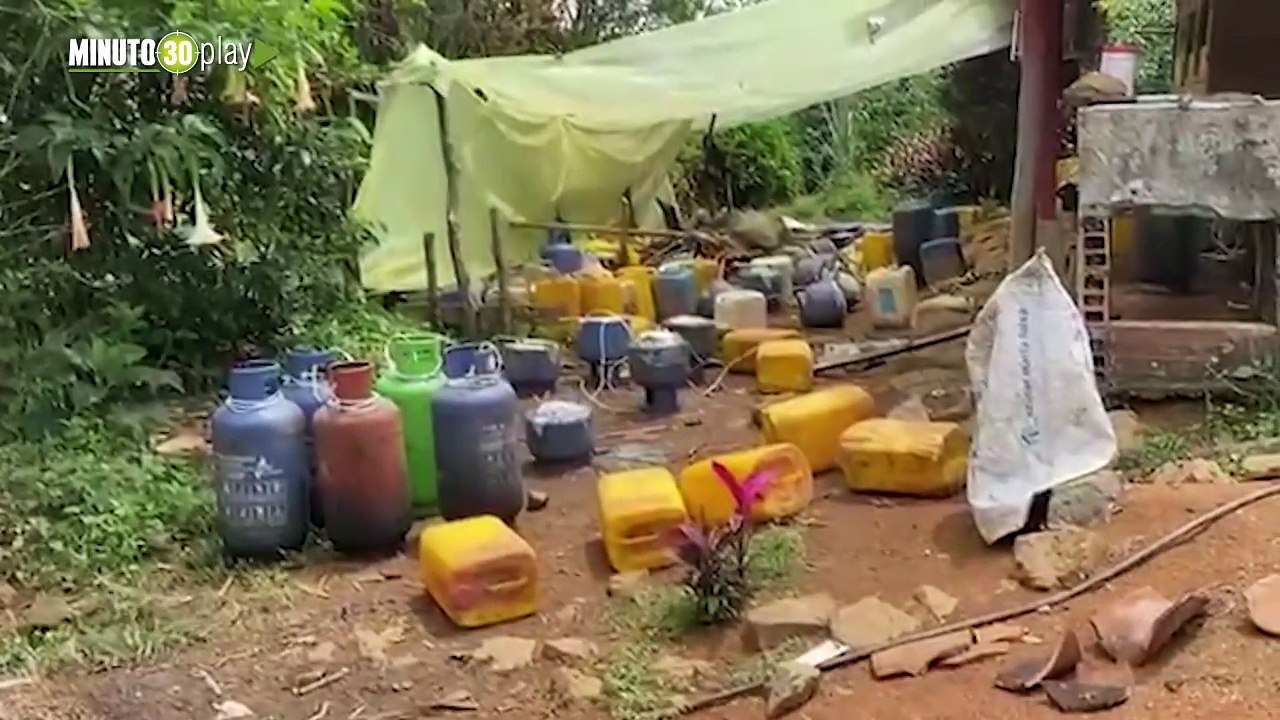 Soldados encontraron una fabrica de explosivos en el norte de Antioquia y la destruyeron