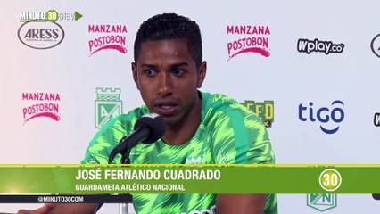 16-07-19 Cuadrado habla de las bondades de la rutina de entrenamiento que propuso Osorio