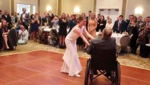 #VIRAL: Novia realiza baile en su boda con su padre en estado terminal