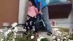 mujer ataca imagen de la Virgen de Guadalupe en Tamaulipas