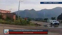 Comando armado ataca a 'El Abuelo' en Tepalcatepec Michoacán