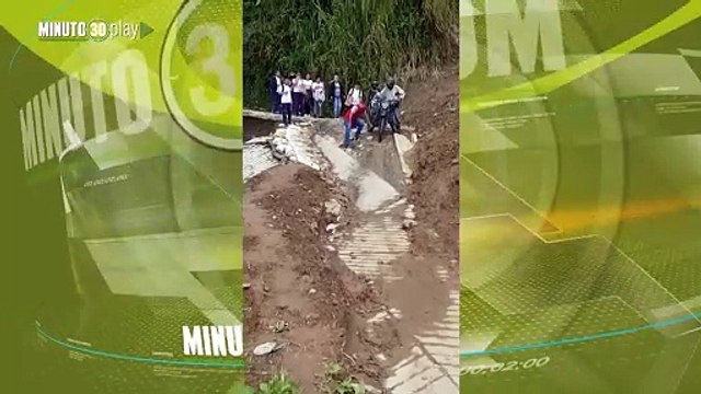 Ciudadanos piden ayuda dicen que está intransitable la vía hacia el corregimiento San Sebastián de Palmitas