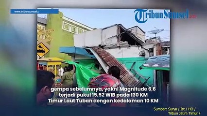 Detik-detik Jembatan Suramadu Terguncang Gempa Tuban Jatim, Pasien RS Mengungsi di Tenda Darurat
