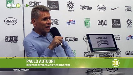 17-05-19 Paulo Autuori le tiró más de una pulla al equipo arbitral del partido Nacional Tolima